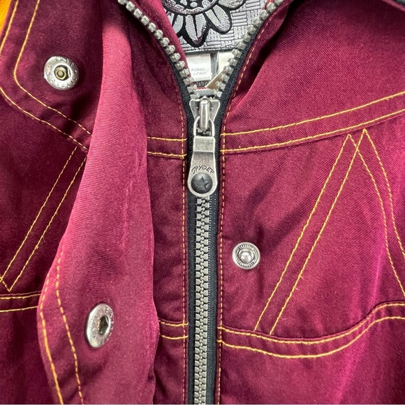 Vintage Spyder Retro 90s Insulated Ski Sport Suit Kids Size 12 - Picture 4 of 10